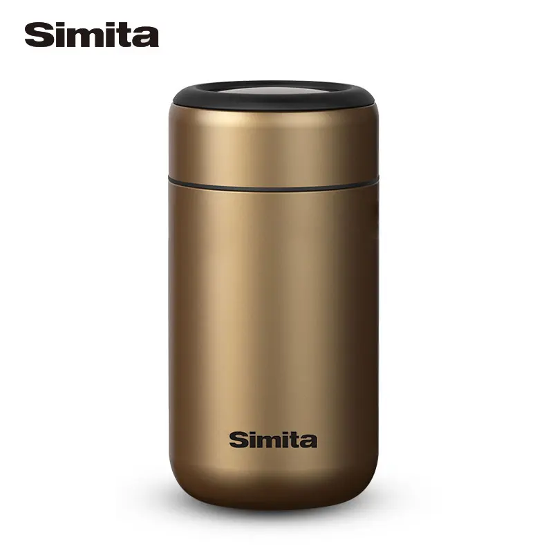 Термос SIMITA Ланч-бокс серебристый термос для еды и супа контейнеры вакуумные