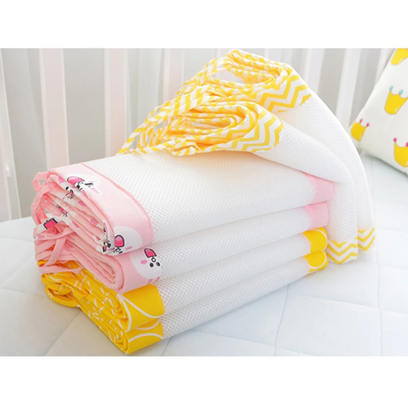 5 шт./компл. постельное белье для ребенка летняя дышащая детская кроватка Защита