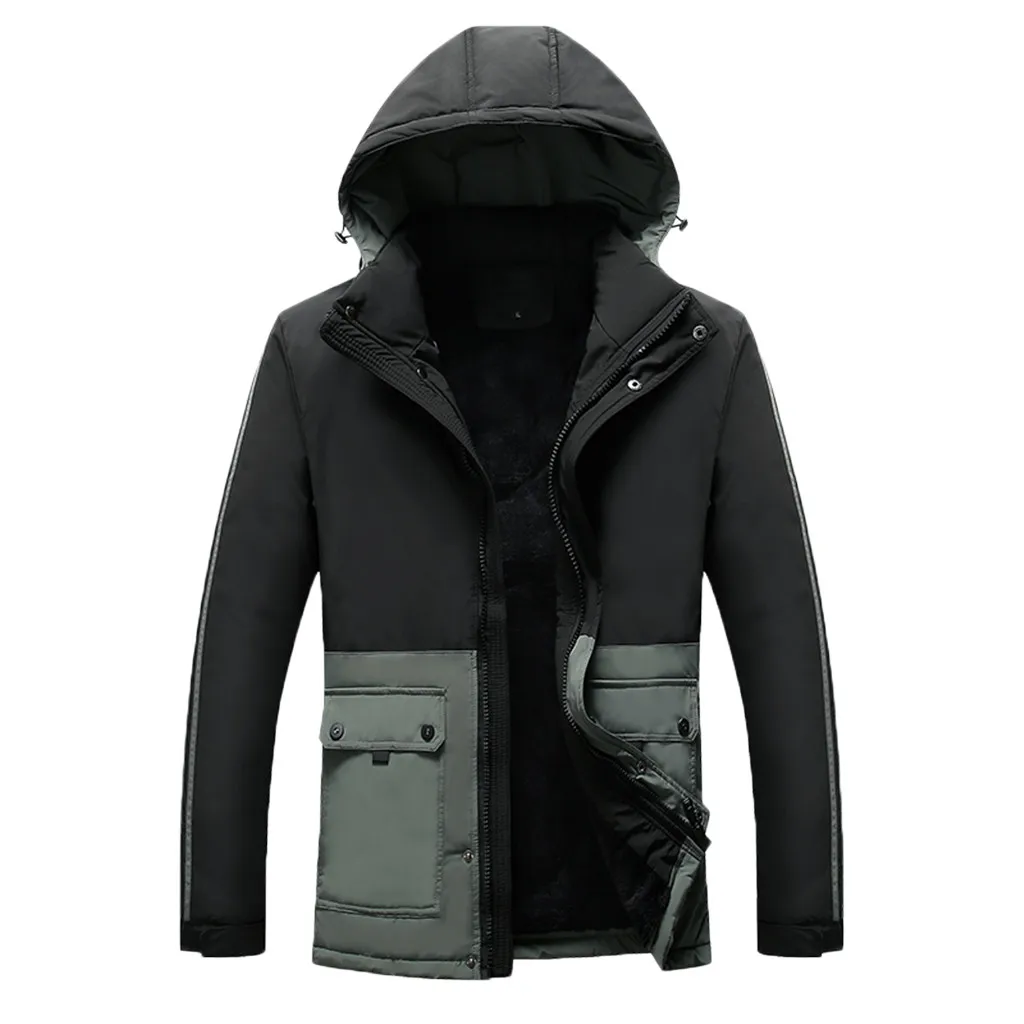 SAGACE Мужская зимняя флисовая ветрозащитная Водонепроницаемая мягкая куртка с