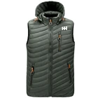 Мужской жилет с хлопковой подкладкой, большая шаль, весна-осень, мужское пальто, жилет с капюшоном, 2021