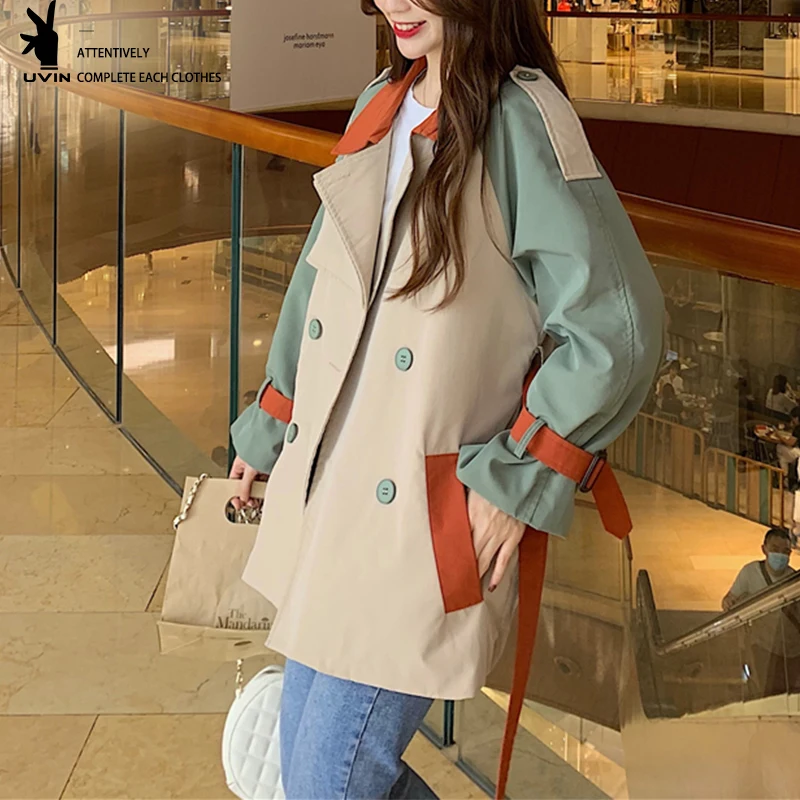 

Female 2020 Autumn winter Casual Trench Coat
