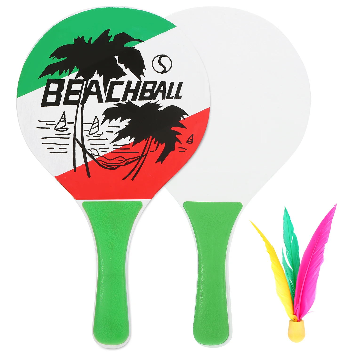 Забавная ракетка для бадминтона в виде крикета 5 мм пятислойная