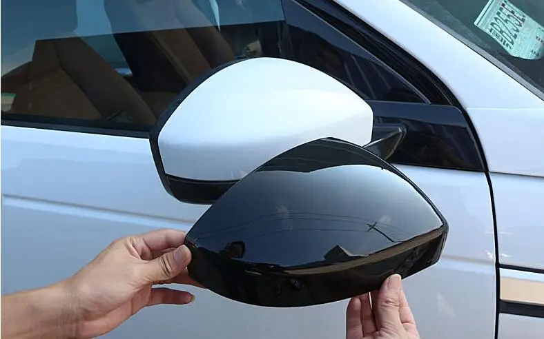 Глянцевая черная крышка для зеркала заднего вида Land Rover Range Evoque 2012 18|Лепнина