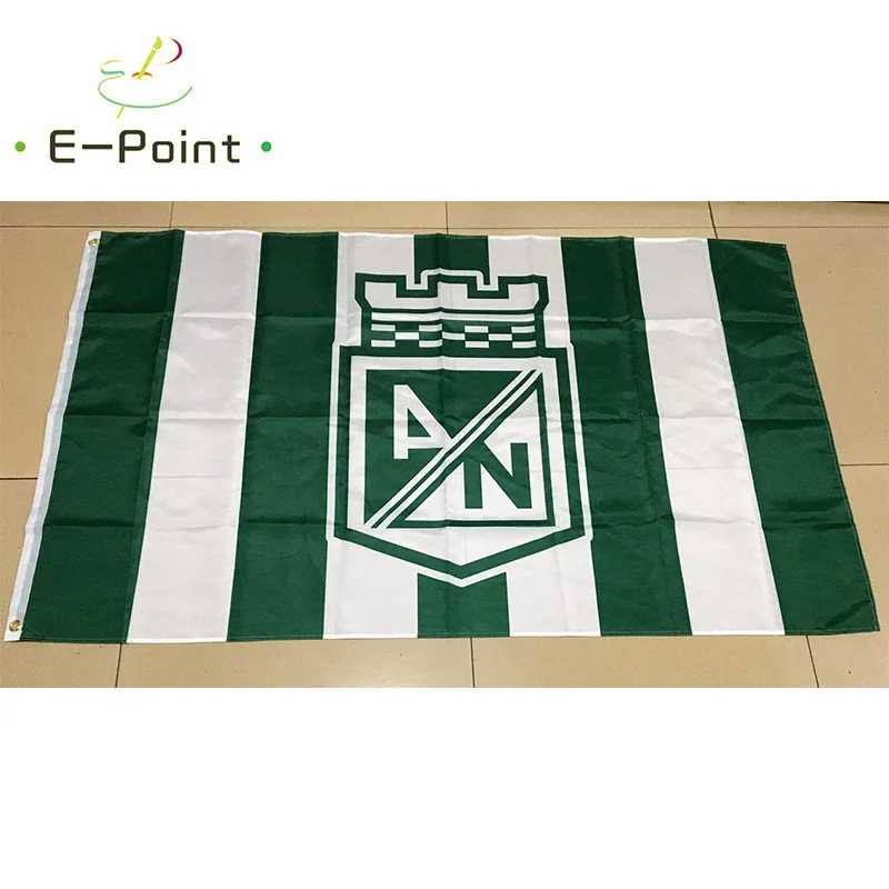 Коломийский Атлетико Насьональ Medellin FC 3 фута* 5 футов(90*150 см) размер рождественские украшения для домашнего флага баннер подарки