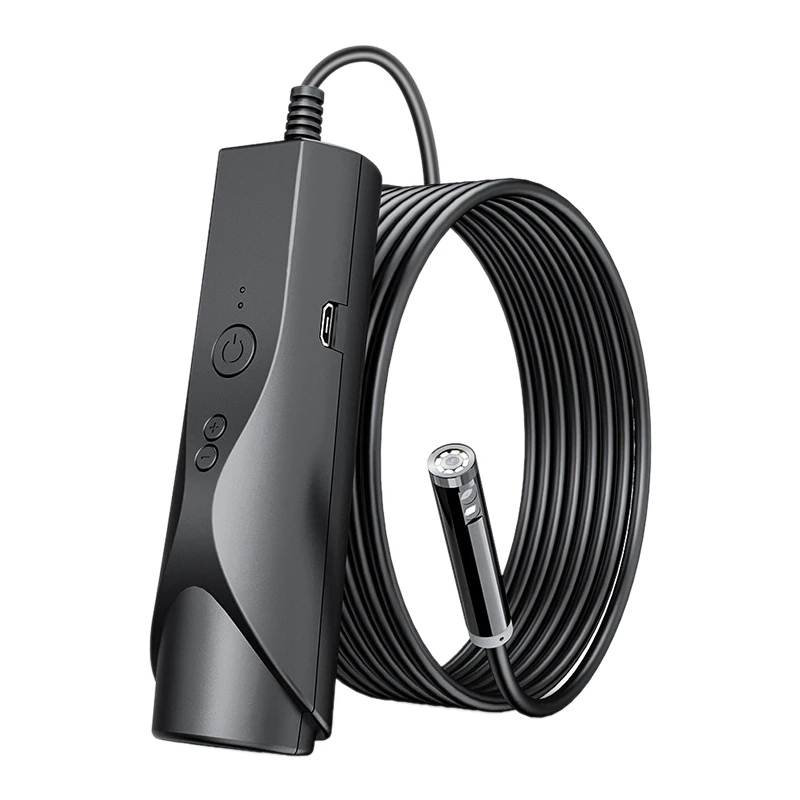 

Wifi Dual Lens Endoscope 2MP 1080P 8mm HD 1Meter Handheld Endoscope with 8 LED Lights for Android IOS Mobile Phone