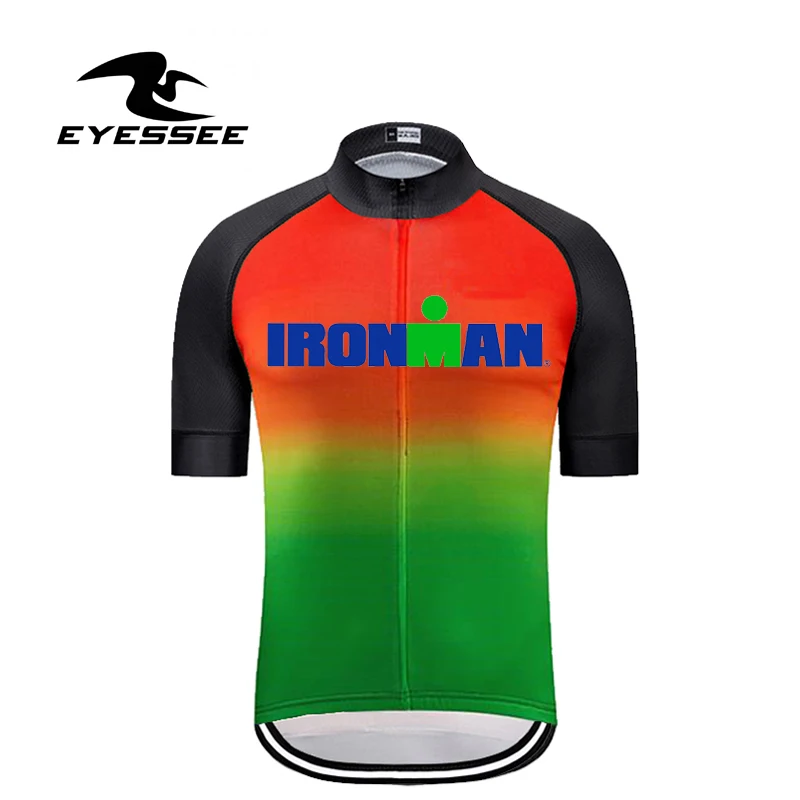 jersey IRONMAN, велосипедные майки, топы для гонок, велосипедная одежда, Ropa Ciclismo, короткий рукав, mtb, велосипед, Джерси, рубашка, Майо, Ciclismo - Цвет: jersey