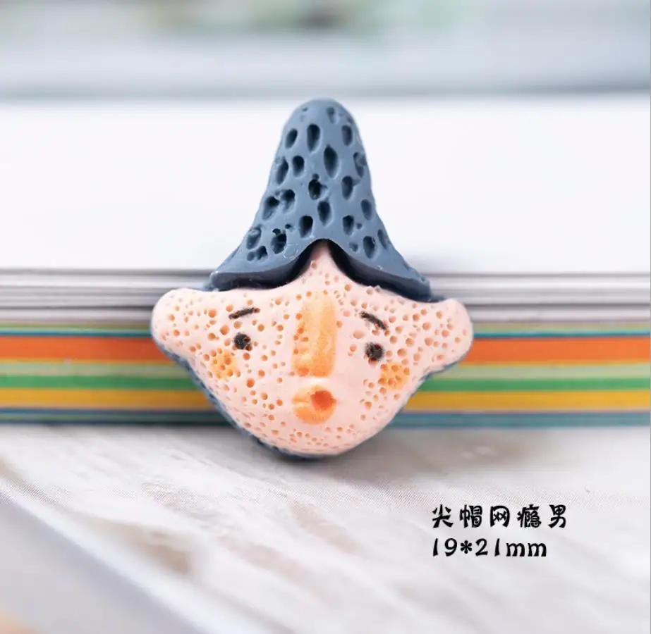 

Cartoon Flat back Resin Cabochons Kawaii Resins Characters for Hair Bows Accessories DIY Scrapbooking Decor