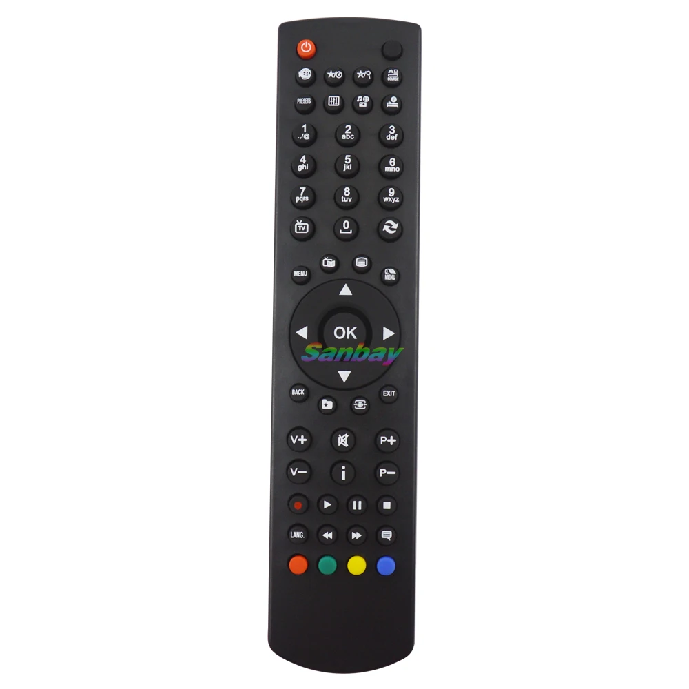 Запасной пульт дистанционного управления RC1912 для Vestel Telefunken/ Celcus DLED32167HD/Toshiba/Hitachi/Teletech TV