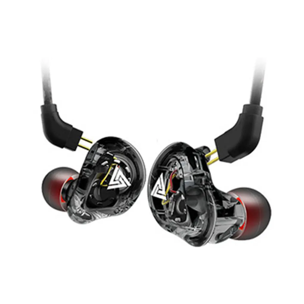 Новинка 2020 Внутриканальные наушники QKZ VK1 4DD супер бас стерео Hi Fi DJ спортивные для