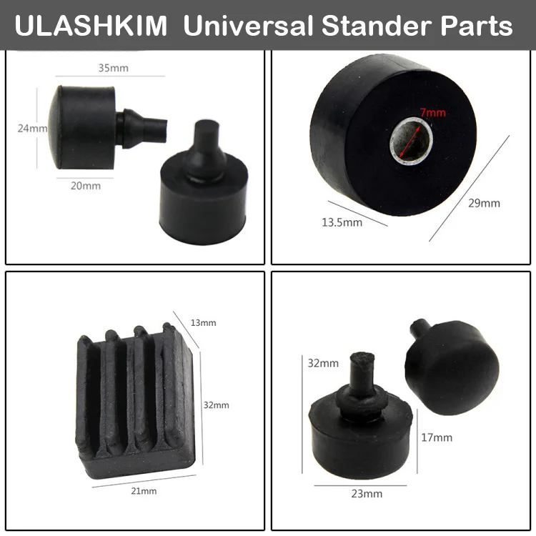 

2pcs Universal Motorcycle High quality rubber buffer GY6 engine Rubber large support cushion 100 shock absorber block