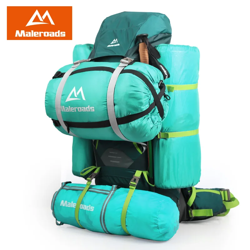 70L Hiking Backpack Maleroads Professional CR System Climb Bag Outdoor Travel Camping equip Trekking Rucksack Men Women | Спорт и