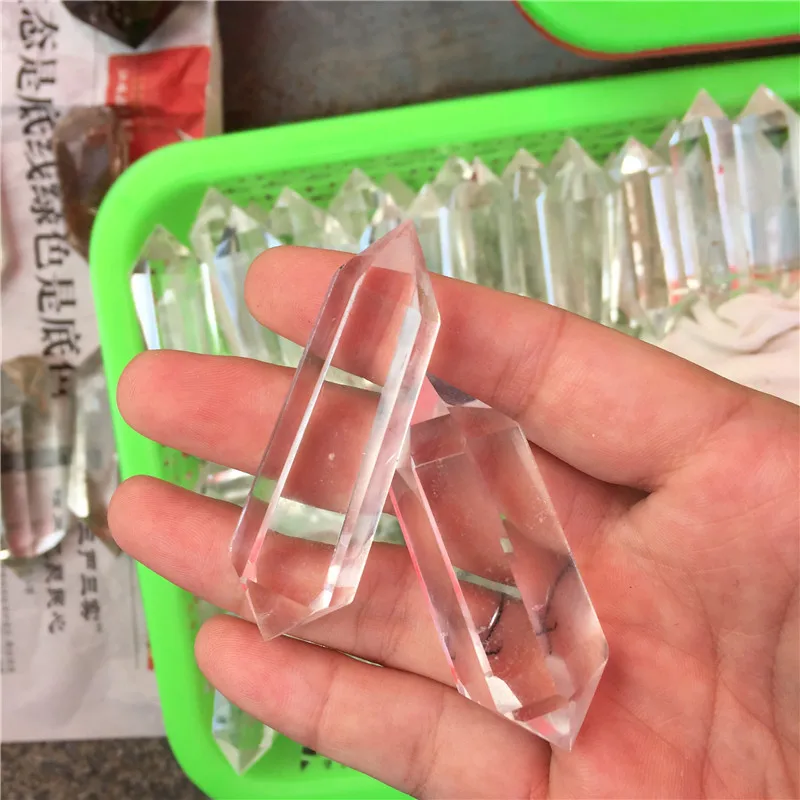 AAA + натуральный кварцевый кристалл прозрачная палочка для лечения камней | Дом и