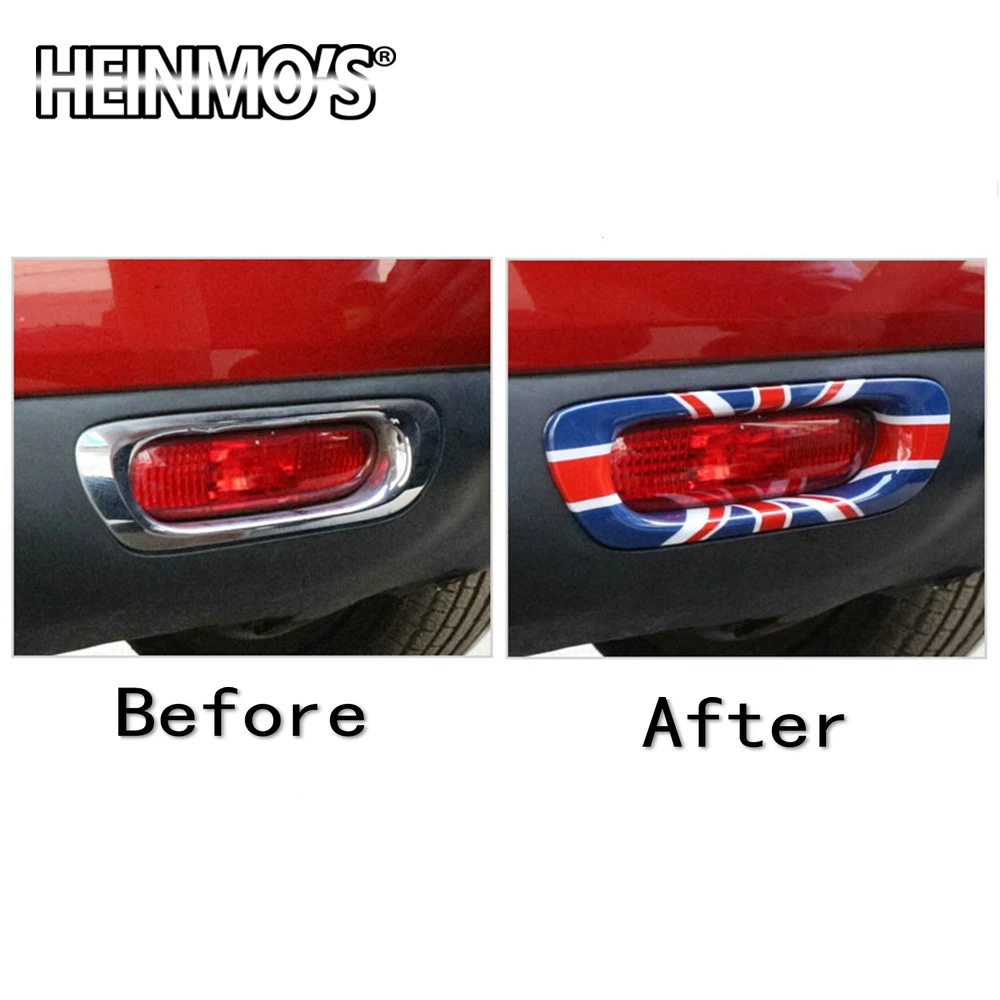 Автомобильный Корпус наклейка для укладки волос аксессуары Mini Cooper F55 F56 задний