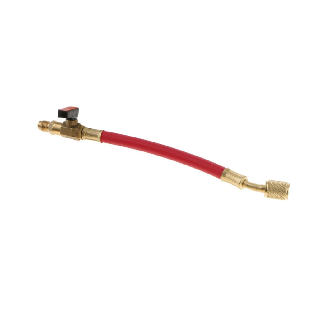 PK-3 R134A R410A R22 R12 короткие 1/4 SAE шланг заливки хладагента W/шаровой клапан | Автомобили