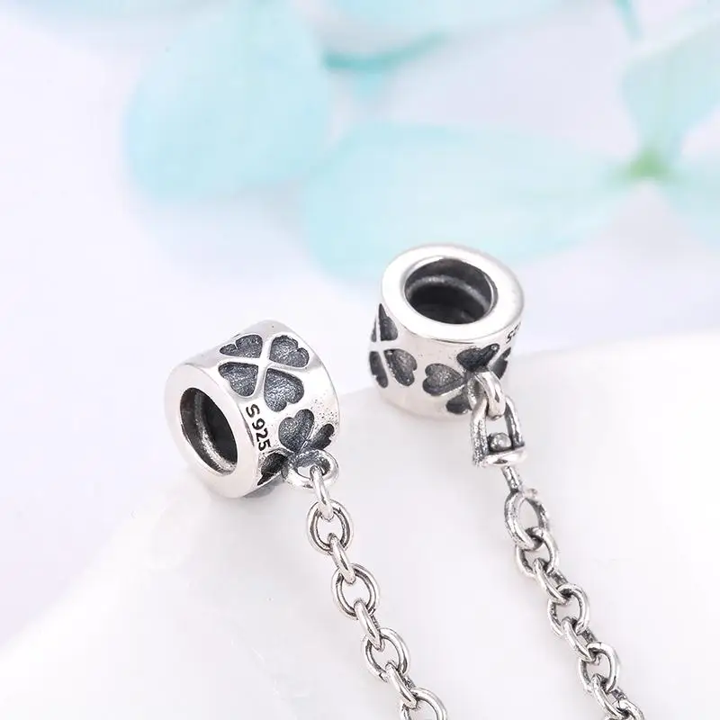 Бусины-цепочки из серебра 100% пробы с Шармами | Украшения и аксессуары