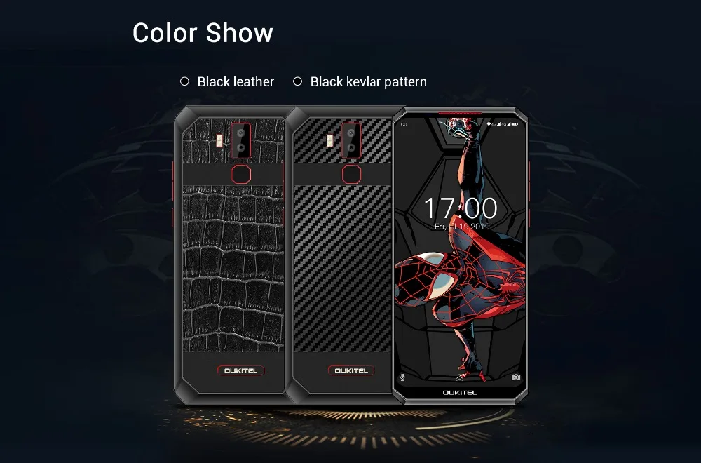 OUKITEL K13 Pro 6,41 ''11000 mAh 4GB 64GB смартфон MT6762 Восьмиядерный Android 9,0 NFC мобильный телефон с функцией распознавания лица 5 V/6A Быстрая зарядка