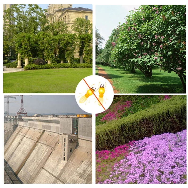 

Termite Bait Box Killer Trapper White Ant Attracting Box Termites Station Garden D0LD