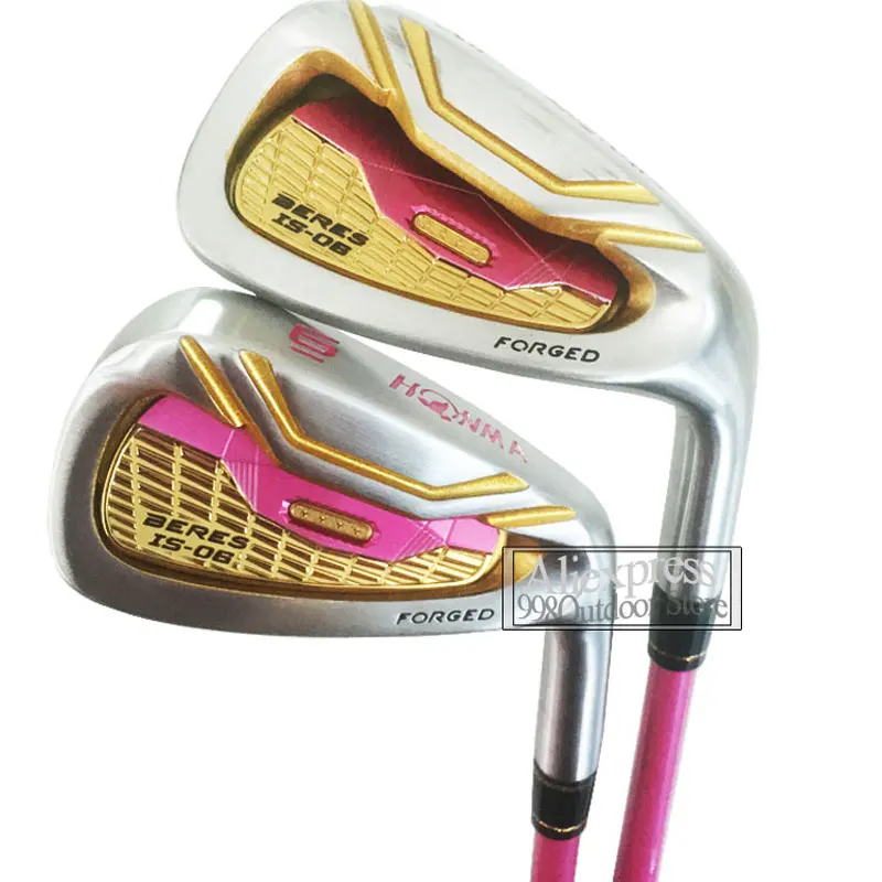 

Women New 4 Star Golf Clubs HONMA S-06 Golf Irons 5-11 Sw Aw Irons Clubs Set L Graphite Shaft and Headcover Free Shipping