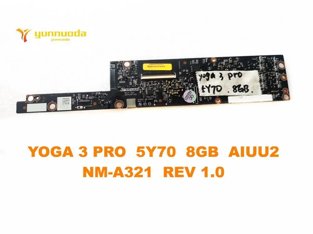 Оригинальная материнская плата для ноутбука Lenovo YOGA 3 PRO 5Y70 8 ГБ цвет NM A321 рев 1 0