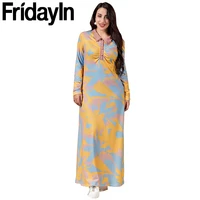 fridayin kaftan dubai abaya plus size hijab muslim dress abayas for women caftan turkish islamic clothing ramadan robe