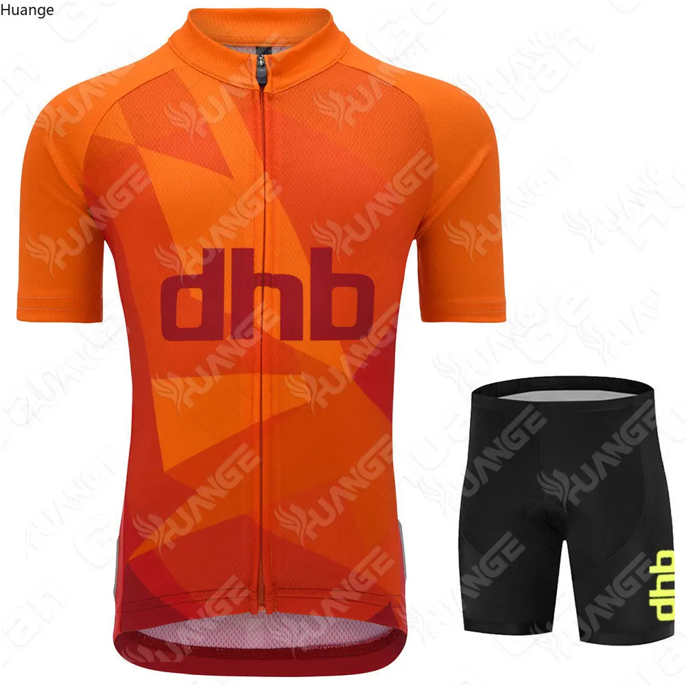 Трикотажные изделия для велоспорта DHBing 2020 Pro Team Ropa Ciclismo Hombre с коротким рукавом