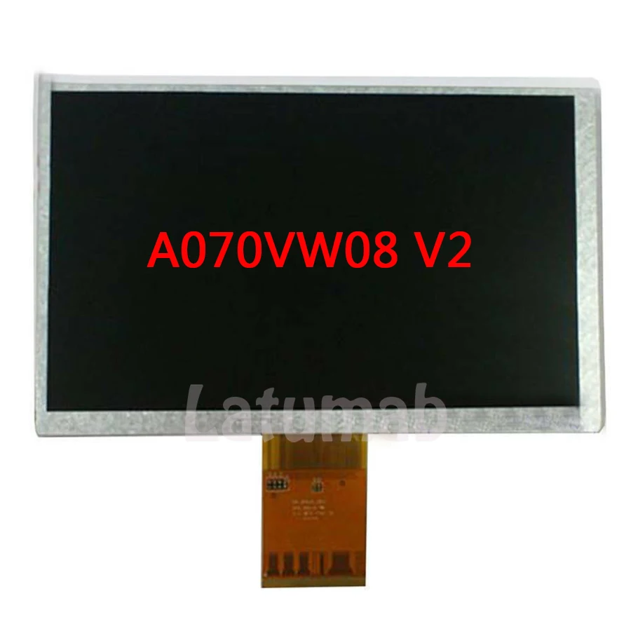 

Latumab 7,0 дюймов A070VW08 V2 800 × 480(RGB) промышленный ЖК-дисплей для AUO ЖК-экран панель для автомобиля Автомобильный дисплей