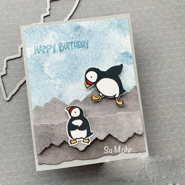 

Penguin Birthday Party New Metal Cutting Dice And Stamps Stencils For Scrapbooking Stamps Embossing Mold Diy Paper Cards Craft
