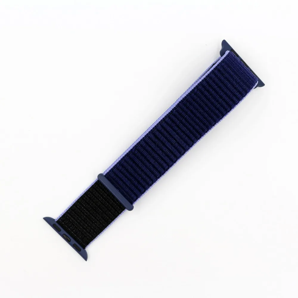 URVOI Спортивная петля для apple watch band series 5 4 3 2 1 светоотражающий ремешок для iwatch двухслойный дышащий тканый нейлон осень