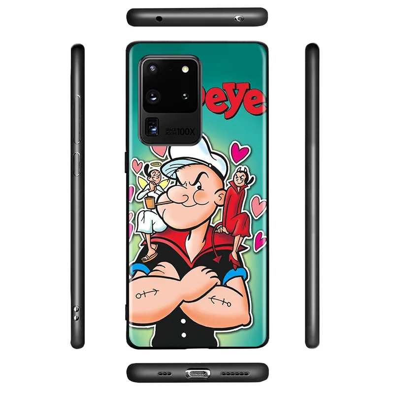 

Spinach Sailor For Samsung Galaxy A01 A11 A12 A21 A31 A41 A42 A51 A71 A91 A32 A52 A72 A02S Phone Case