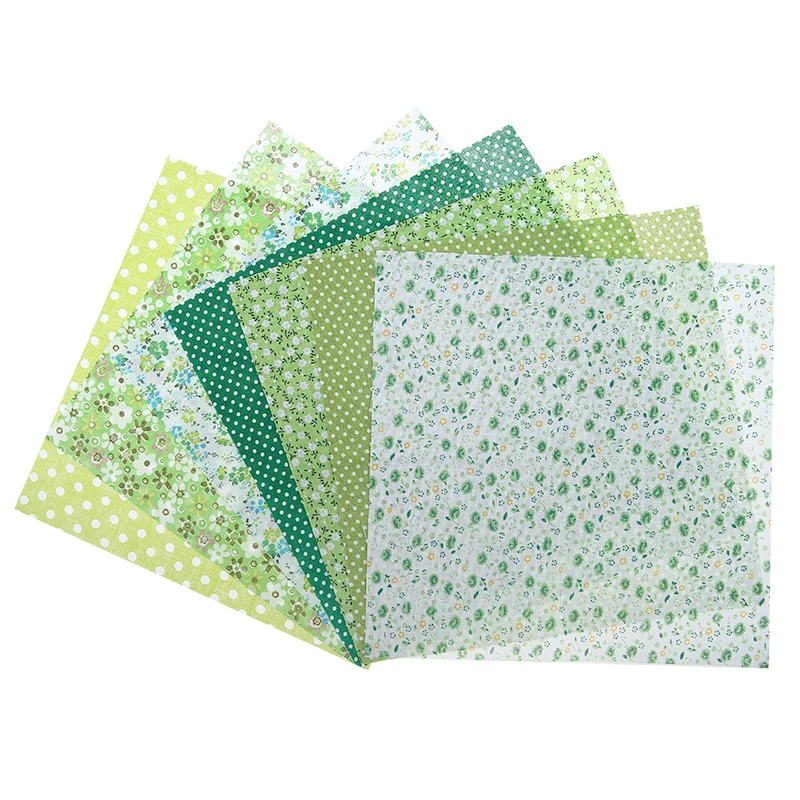 7 шт. хлопковая ткань ассорти квадратов предварительно срезанные пододеяльники