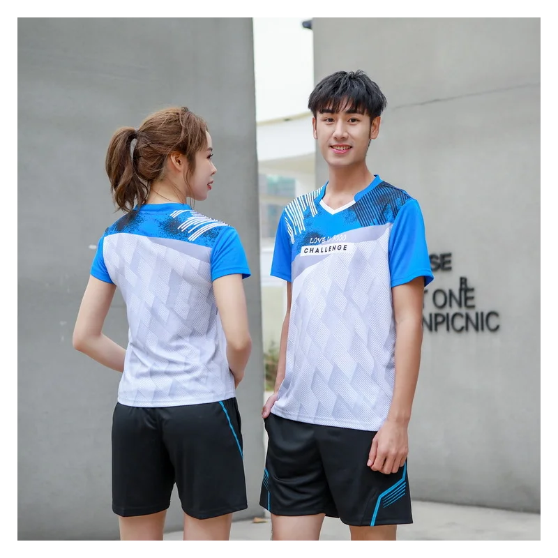 Новинка 2021 мужская и женская спортивная одежда костюмы для бадминтона тенниса