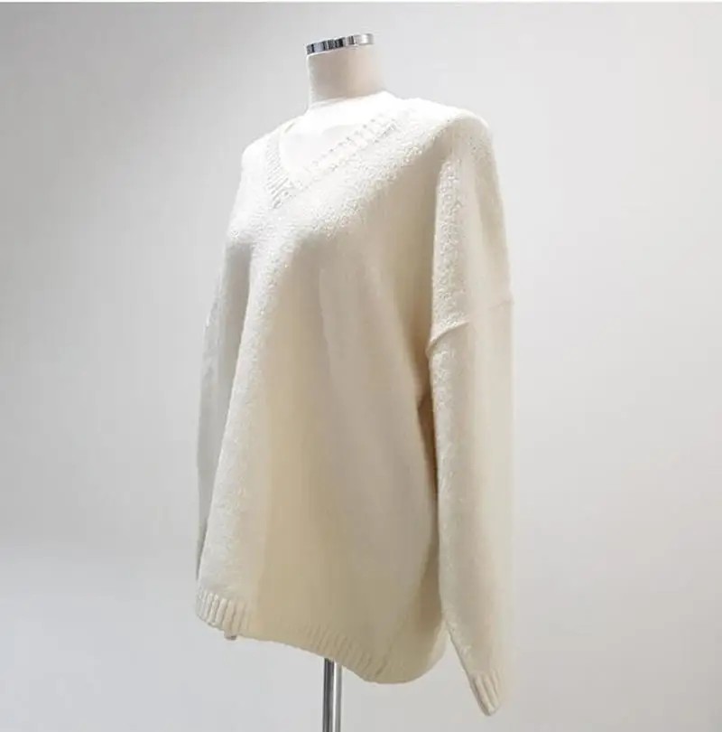 Новый женский свитер 2019 осень зима Модные базовые вязаные свитера Женский
