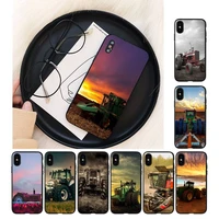 yinuoda cool tractor car phone case for iphone 11 8 7 6 6s plus x xs max 5 5s se 2020 xr 11 pro diy custom cover