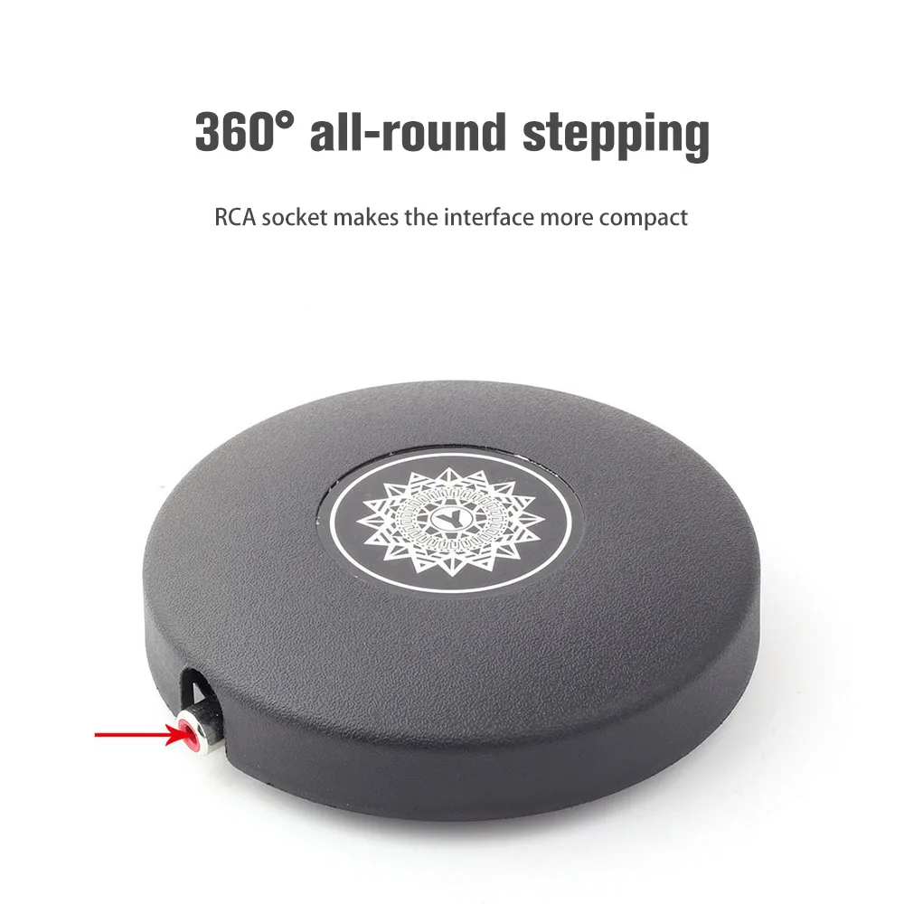 Матовая Tattoo Сталь ножной переключатель 360 градусов изготовленным на заказ