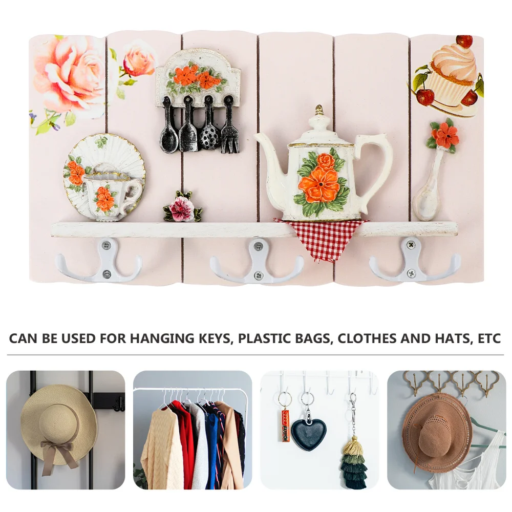 

1Pc European Style Wall Decorative Plaques with Hanging Hooks Home Decor