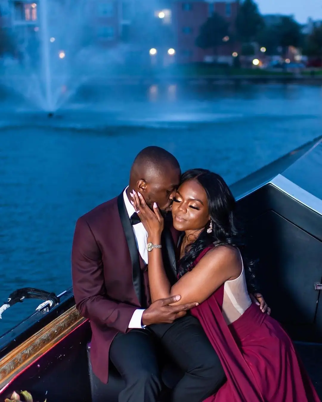 

(Пиджак + брюки + жилет) Женский костюм бордового цвета, мужской костюм из 3 предметов для жениха на свадьбу, официальный костюм для выпускног...