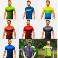 vezzo mens professional short sleeve cycling jersey bicycle tops bike clothing ropa ciclismo mtb go pro team road shirt summer