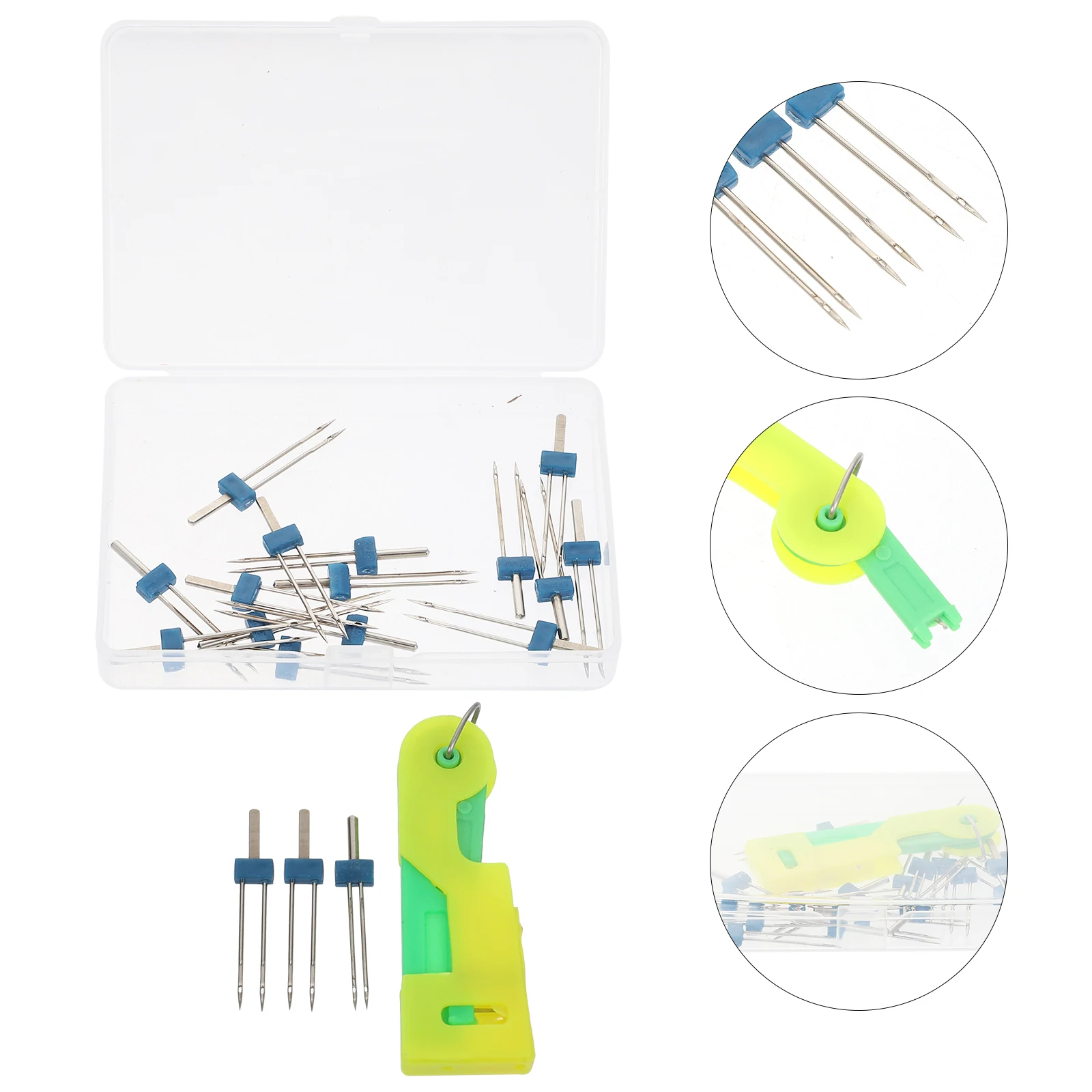 1 набор швейных машин швейные принадлежности двойная игла булавка для магазина |