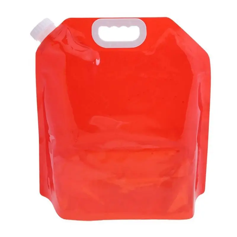 

5L Outdoor Camping Water Bag Foldable Water Container Water Can Portable Folding Travel Water Bucket Picnic BBQ Water Tank 2022