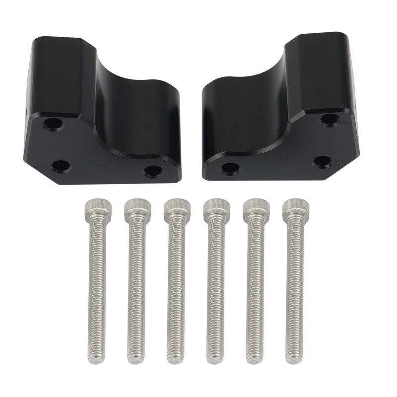 

Motorcycle Handlebar Risers Height Up Adapters for Kawasaki GTR1400 Concours 1400 2008-2019