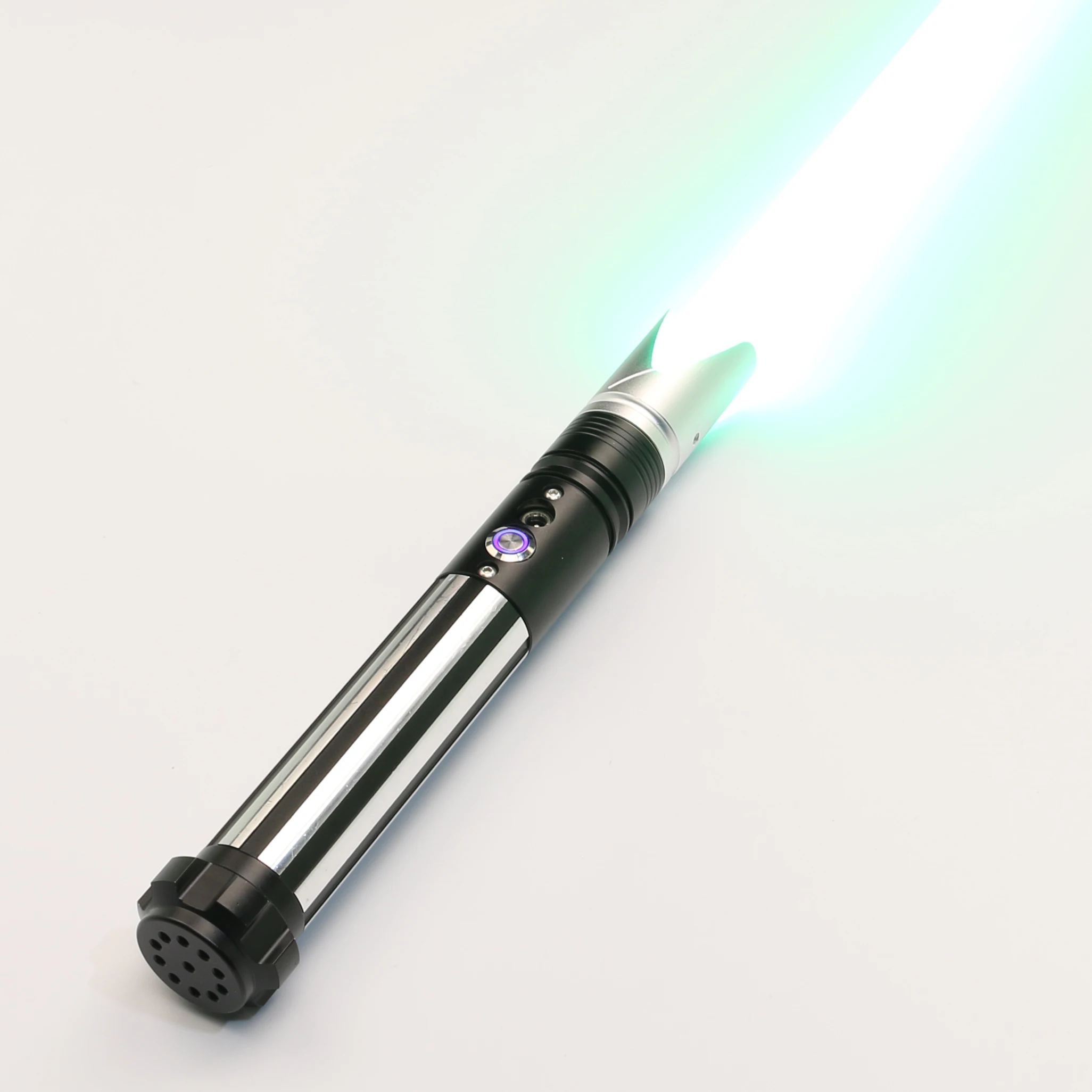 

TXQSABER Duel Lightssaber RGB 12 Color Changing Metal Hilt Blaster Flash On Clash Lock Up Volume Adjustment Saber Toys TS003