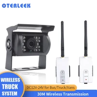 oterleek wireless av transmitter and receiver for rv truck trailer bus video monitor truck reversing rear view backup camera