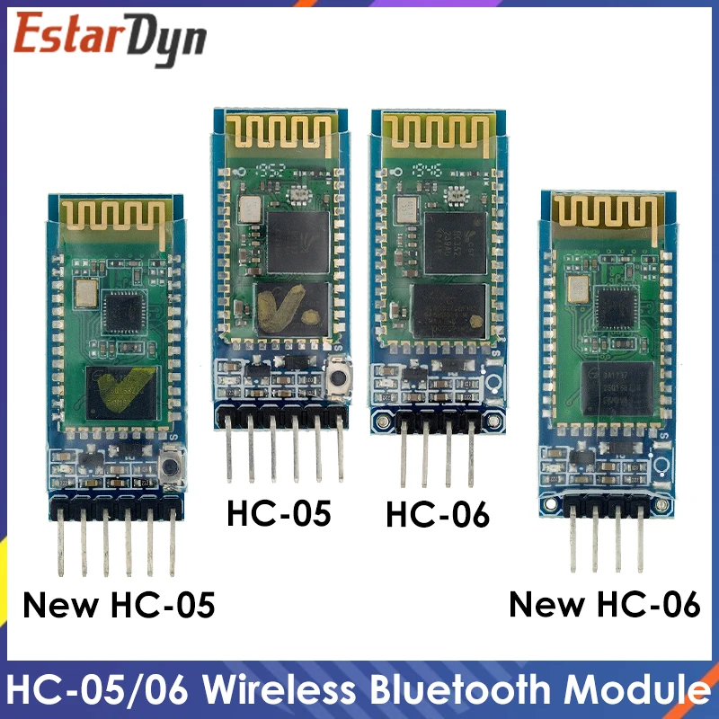 hc-05-hc-06-master-slave-6pin-4pin-anti-reverse-integrated-bluetooth-serial-pass-through-module-wireless-serial-for-arduino