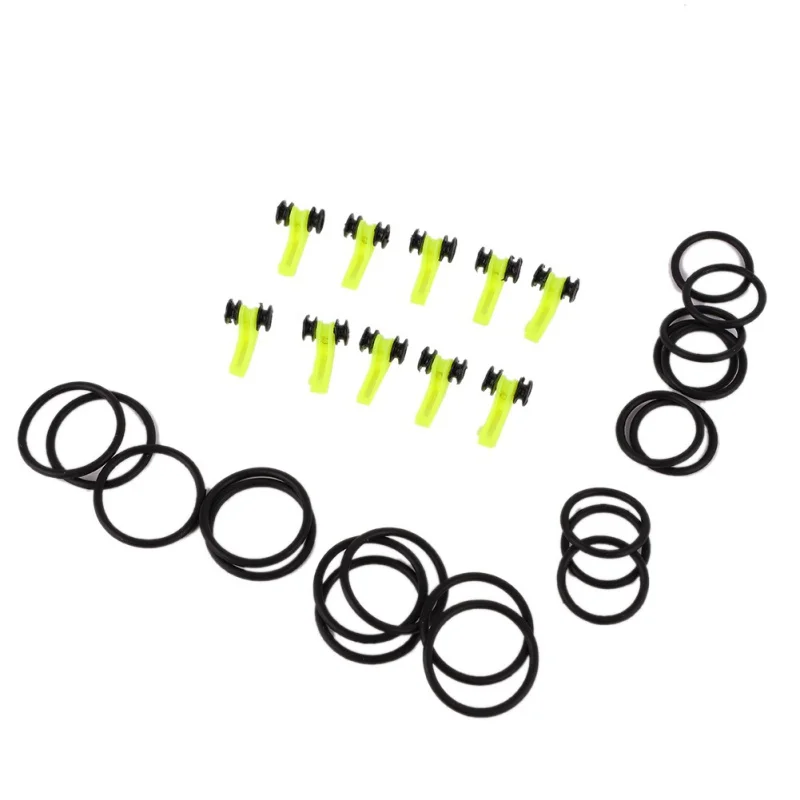 10 шт./пакет рыболовные принадлежности приманки искусственные крюк Пластик