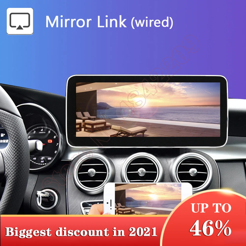 

Apple Carplay Activation For Mercedes-Benz X-Class W470 NTG5 Decoder Box MB Android Interface Radio Screen Module