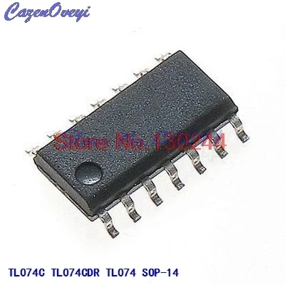 10 шт./лот TL074C TL074IDR TL074I TL074 074C SOP-14 в наличии | Электронные компоненты и