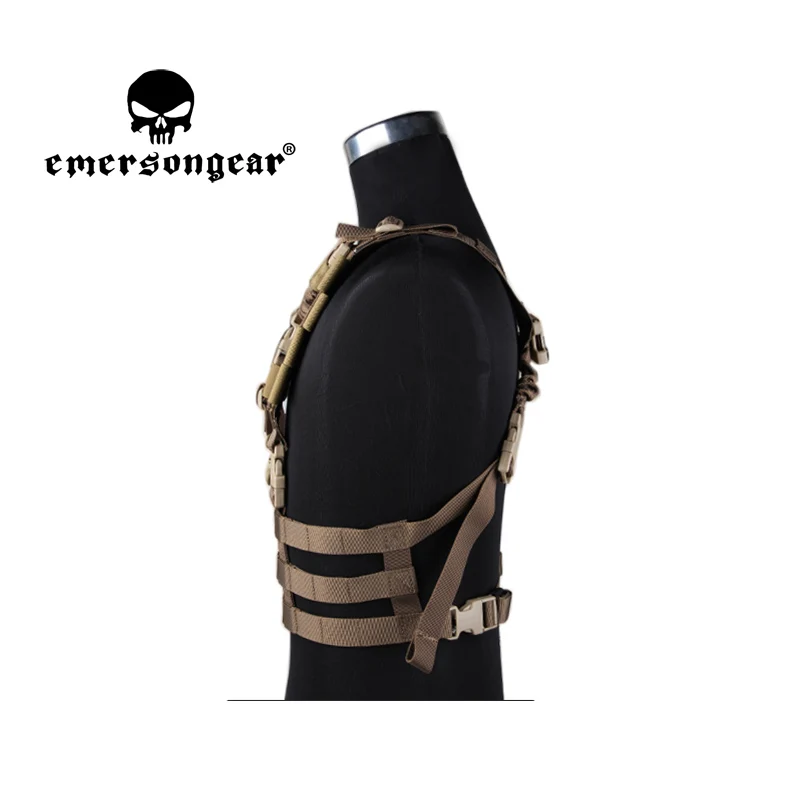 

EMERSONGEAR MOLLE System Low Profile Chest Rig ROC-Quick Release Multicam Airsoft Hunting Shooting Outdoor Tactics