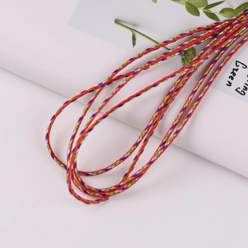 10 метров diy аксессуары для ювелирных изделий ручной материал пятицветная цветная