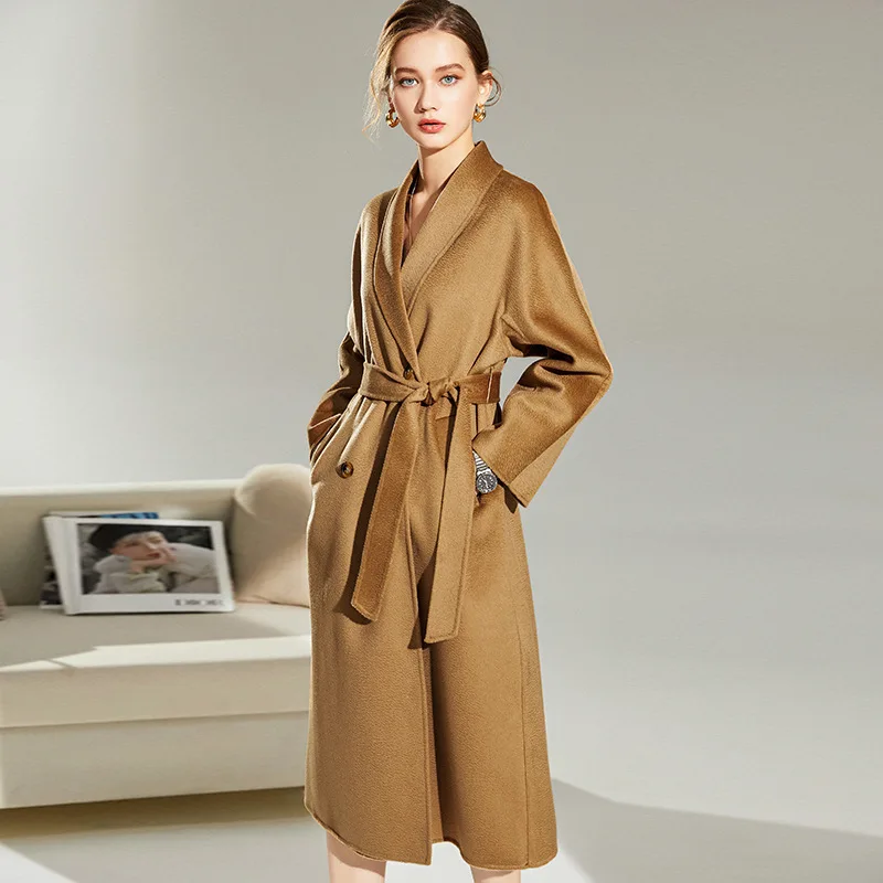 

Женское кашемировое пальто, Осень-зима 2021