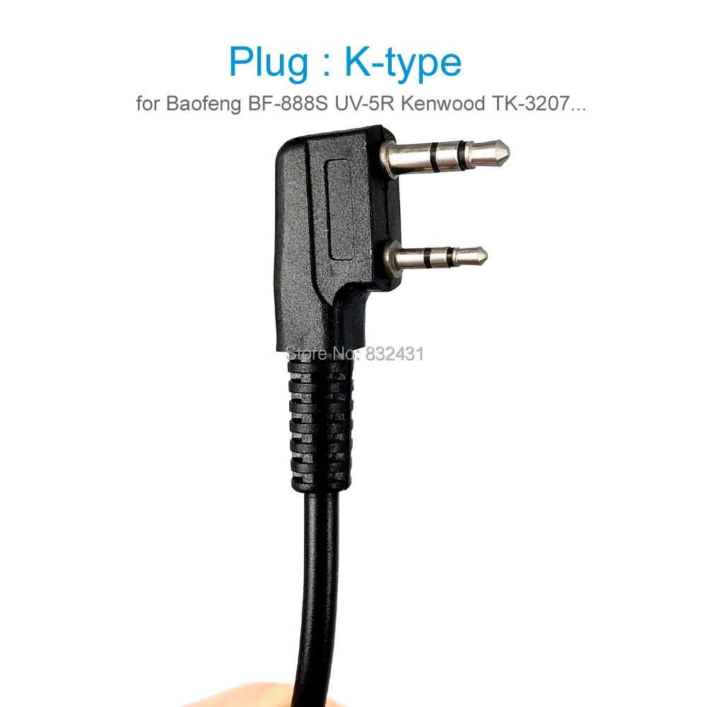 Мини PTT ручной микрофон Микрофон для Baofeng UV5r UV-5R BF-888S Kenwood GT-3TP HYT Walkie Talkie
